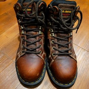 Mens steel toe Dr. Martin's size 9